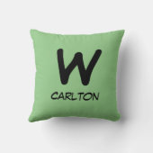 ディリーダリーセージグリーン装飾用クッション クッション (裏面)