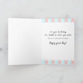 ディリーダリー – 誕生日カード カード (内部)