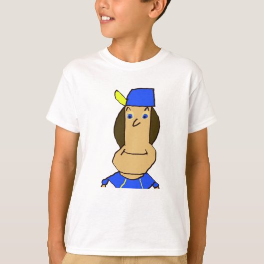 ディリー キッズTシャツ ホワイト Tシャツ (正面)
