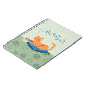 ディリー・ダリング・オレンジキャット ノートブック (左側)