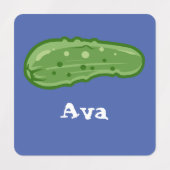 ディルとItデザイン – 小型正方形の衣類ラベル ラベル (デザイン2)