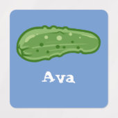 ディルとItデザイン – 小型正方形の衣類ラベル ラベル (デザイン2)