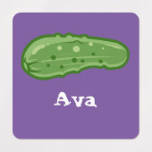 ディルとItデザイン – 小型正方形の衣類ラベル ラベル (デザイン2)