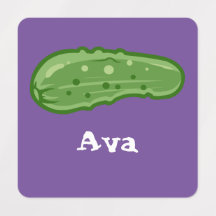 ディルとItデザイン – 小型正方形の衣類ラベル