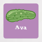 ディルとItデザイン – 小型正方形の衣類ラベル ラベル (デザイン2)