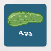 ディルとItデザイン – 小型正方形の衣類ラベル ラベル (デザイン2)