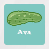 ディルとItデザイン – 小型正方形の衣類ラベル ラベル (デザイン2)