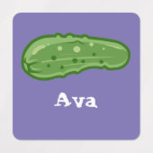 ディルとItデザイン – 小型正方形の衣類ラベル ラベル (デザイン1)