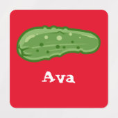 ディルとItデザイン – 小型正方形の衣類ラベル ラベル (デザイン2)