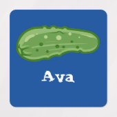 ディルとItデザイン – 小型正方形の衣類ラベル ラベル (デザイン2)