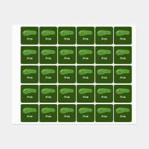 ディルとItデザイン – 小型正方形の衣類ラベル