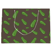 ディルとItデザイン-抱き枕 – 大 ラージペーパーバッグ (正面)