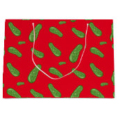 ディルとItデザイン-抱き枕 – 大 ラージペーパーバッグ (正面)