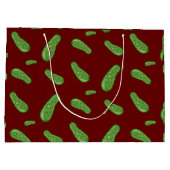 ディルとItデザイン-抱き枕 – 大 ラージペーパーバッグ (裏面)