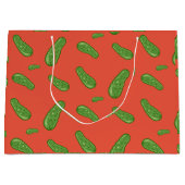 ディルとItデザイン-抱き枕 – 大 ラージペーパーバッグ (正面)