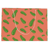 ディルとItデザイン-抱き枕 – 大 ラージペーパーバッグ (裏面)