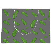 ディルとItデザイン-抱き枕 – 大 ラージペーパーバッグ (正面)