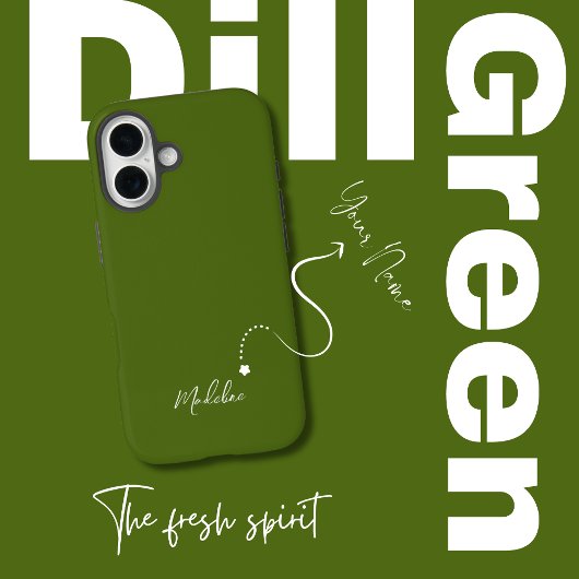 ディルグリーンの漬物の完璧 Case-Mate iPhoneケース