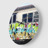 ディルトケルヘンリー落書き時計 ラージ壁時計 (傾斜)