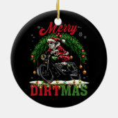 ディルトマスメリークリスマスライトサンタライディングダートB セラミックオーナメント (裏面)