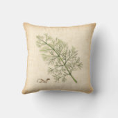 ディルハーブ装飾用クッション クッション (裏面)