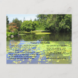 ディルピクルレシピはがき ポストカード