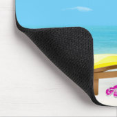 ディルピックオンビーチ椅子 マウスパッド (コーナー)