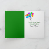 ディルピックル誕生日ユーモア カード (内部)