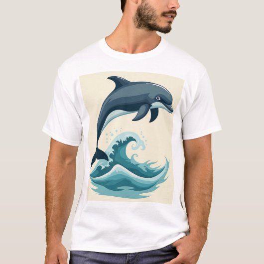 ディルフィンTシャツデザイン Tシャツ (正面)