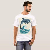 ディルフィンTシャツデザイン Tシャツ (正面フル)