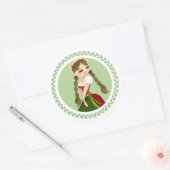 ディルンドの少女 ラウンドシール (封筒)