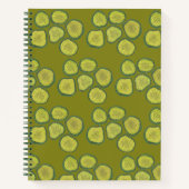 ディル漬けチップクルージーグリーンコーシェー漬け食品 ノートブック (正面)