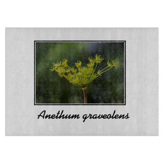 ディル雑草の喜び カッティングボード (正面)