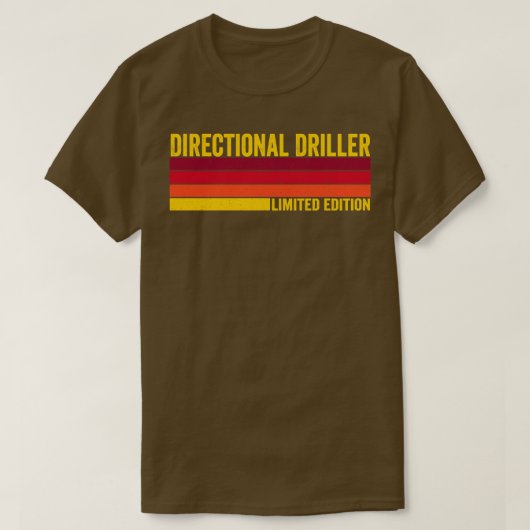 ディレクショナルドリラー Tシャツ (デザイン正面)