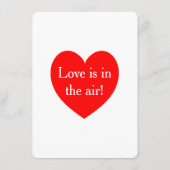 ディレクション新郎新婦ブラック&ホワイト結婚ズ エンクロージャーカード (裏面)