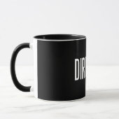 ディレクター信号器のマグ11 oz (黒い版) マグカップ (左)
