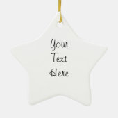 ディレクターSlate、椅子及びステージライトの セラミックオーナメント (裏面)