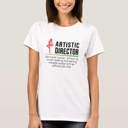 ディレク芸術的ター Tシャツ (正面)