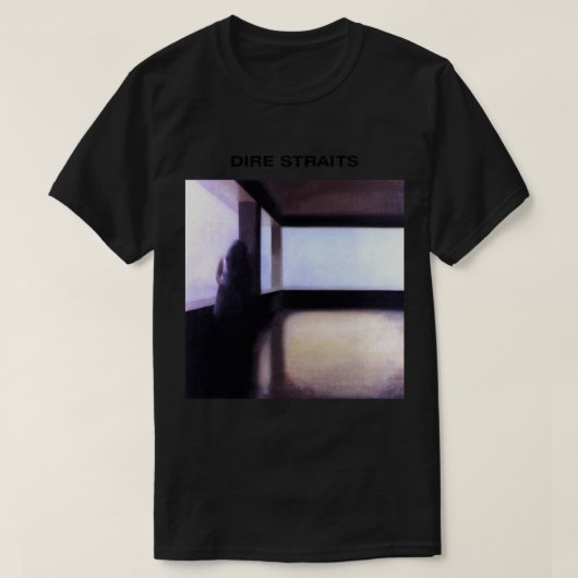 ディレ・ストレーツ1978年デビュー Tシャツ (デザイン正面)
