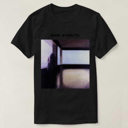 ディレ・ストレーツ1978年デビュー Tシャツ (デザイン正面)