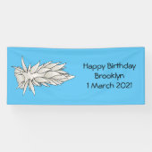 ディロナアルボリネアヌディブランチ漫画イラストレーション 横断幕 (横)