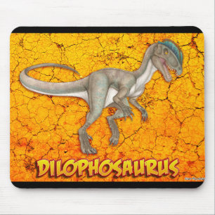 ディロフォサウルスのmousepad マウスパッド