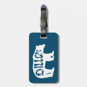 ディロンコロラドベア ラゲッジタグ (裏面縦)