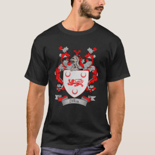 ディロンコートオブアームズ ディロンの姓家紋 Tシャツ