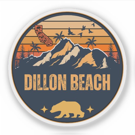 ディロン・ビーチ, カリフォルニア シール (正面)