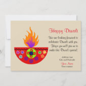 ディワカラフルリランプディヤ 招待状 (正面)