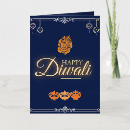 ディワリお祝いパーティー 箔シーズンカード