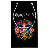 ディワリお祝い スモールペーパーバッグ (裏面)