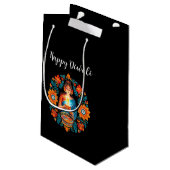 ディワリお祝い スモールペーパーバッグ (裏面アングル)