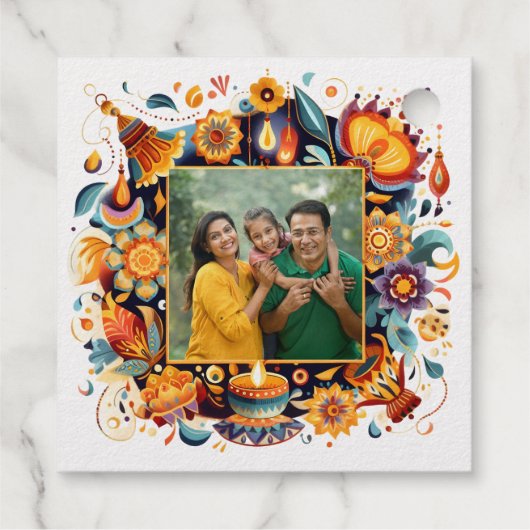 ディワリお祝い フェイバータグ (裏面)